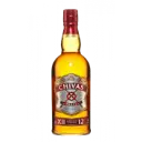 Rượu (Whisky) hiệu: CHIVAS REGAL 12YO 1000ml,nồng độ cồn: 40%