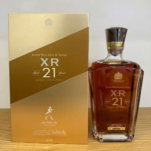 Rượu (Whisky) hiệu:JW X.R 21YO 750ml,nồng độ cồn: 40% , 6 chai/thùng ( Hàng mới 100%).
